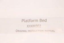Full Platform Bed Frame Kit Metal Black XXKK002 - Hardware Only , used for sale  Shipping to South Africa
