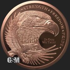 Copper round eagle for sale  Manhattan