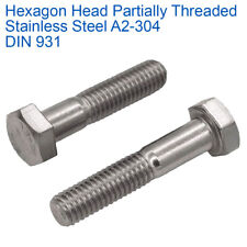 Part threaded bolts for sale  UK