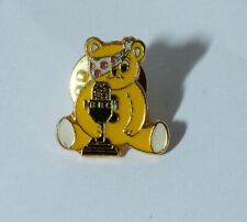 BBC’s Children In Need BBC Pudsey Bear Vintage Enamel Pin Badge RARE for sale  BRADFORD