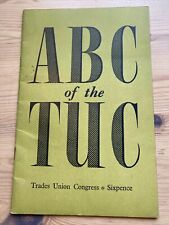 1956 Livreto ABC do Congresso Sindical TUC comprar usado  Enviando para Brazil