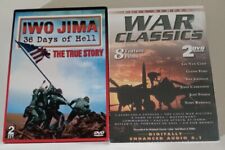 Conjuntos de DVD War Classics 8 longas-metragens e Iwo Jima The True Story comprar usado  Enviando para Brazil