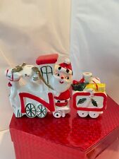 Tren Commodore Vintage Navidad Cerámica Noel Santa Japón N Y O Solo segunda mano  Embacar hacia Argentina