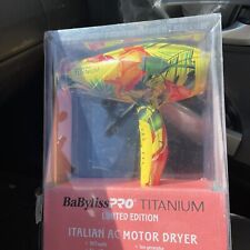 Babyliss Pro Titanium edição limitada secador de sopro secador de motor CA italiano tropical comprar usado  Enviando para Brazil