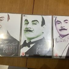 Poirot series dvd for sale  LEEDS