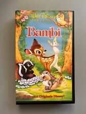 Bambi vhs disney usato  Civitavecchia