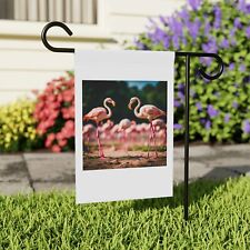 Pink flamingoes garden for sale  Shipping to Ireland