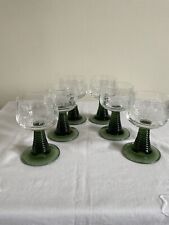 glasses vintage aperitif for sale  ROMSEY