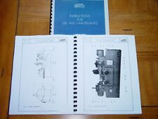 Berco RTM225A Crankshaft Grinder Manual for sale  Shipping to South Africa