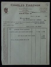 1958 billhead invoice d'occasion  Expédié en Belgium