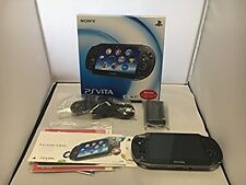 Playstation Vita 3G/Wi-Fi modelo CRISTAL BLACK PCH-1100 AB01 Ps vita jogo Japão comprar usado  Enviando para Brazil