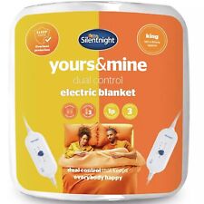 King Size Electric Blanket Heated Control Fitted Bed Under Blanket Silentnight for sale  Shipping to South Africa
