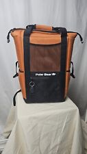 Mochila refrigeradora urso polar grande laranja 18 12 oz latas isoladas náilon caminhadas comprar usado  Enviando para Brazil