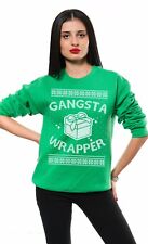Gangsta Wrapper Divertido Suéter de Navidad Sudadera de Lanza Regalo para Navidad segunda mano  Embacar hacia Argentina