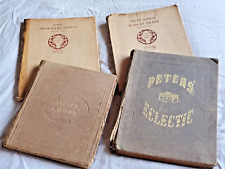 4 LIBROS DE MÚSICA ANTIGUOS MUY ANTIGUOS que datan de 1856, 1862, 1903 y 1906 segunda mano  Embacar hacia Argentina