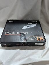 MSI PRO X670-P WiFi AM5 ATX AMD Motherboard for sale  Shipping to South Africa