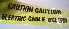 Caution electric cable for sale  HATFIELD