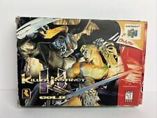 Killer Instinct Gold Nintendo 64 N64 completo na caixa novo na caixa autêntico com pôster comprar usado  Enviando para Brazil