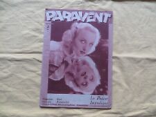 Revue paravent 1934 d'occasion  Expédié en Belgium