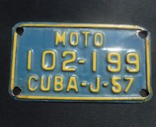 Cuba moto license for sale  Austin