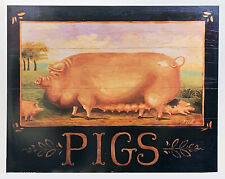 Naive painting pig for sale  STOURPORT-ON-SEVERN