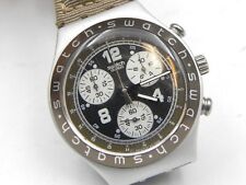 Relógio de pulso Swatch Mengedega Irony Chrono alumínio YCS1004 comprar usado  Enviando para Brazil