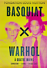 Basquiat warhol poster d'occasion  Paris XVII