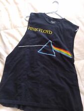 Regata Pink Floyd The Dark Side of the Moon gráfica preta grande muscular, usado comprar usado  Enviando para Brazil