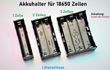 Batteriehalter gehäuse 18650 gebraucht kaufen  Großenhain