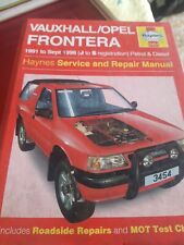 Vauxhall frontera 1991 for sale  LUDLOW