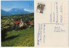 Używany, 48262 - Jazda konna w winkl - kościół parafialny - pocztówka, przebiegła 20.3.1996 na sprzedaż  Wysyłka do Poland