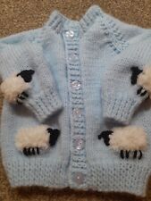 Handknitted baby cardigan for sale  HULL