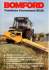 Brochure faucheuse bomford d'occasion  Chailles