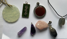 Collection pendants natural for sale  LOUGHBOROUGH