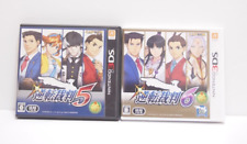 Ace Attorney 5 e 6 Gyakuten Saiban 5 e 6 com estojo e manual Nintendo 3DS Japão comprar usado  Enviando para Brazil