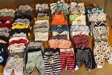 Lote de ropa para bebé niño de 3-6 meses - Enorme lote de 71 piezas Carters - Antiguo azul marino - Equipo para bebé Usado en excelente estado segunda mano  Embacar hacia Mexico