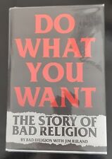 Raro assinado à mão Jim Ruland Bad Religion Do What You Want HC livro primeira edição, usado comprar usado  Enviando para Brazil