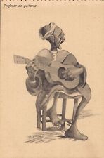 Caricatura Marrocos Humor Engraçado 1920 Profesor de guitarra 04.58 comprar usado  Enviando para Brazil