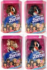 Lote de 4x Mattel 1989 Unicef Barbie Muñeca: 4774 + 1920 + 4782 + 4770 / NrfB, usado segunda mano  Embacar hacia Argentina