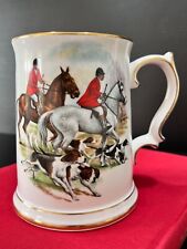 Used, Large Vintage English Royal Grafton Beer Stein Tankard Mug - Hunting Scene for sale  Shipping to South Africa