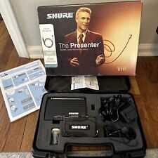 Shure Wireless Lavalier Microphone System The Presenter  TPS-W: VHF for sale  Shipping to South Africa