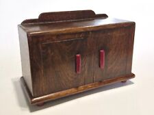 Used, Vintage handmade Art Deco style large dolls house furniture sideboard cupboard for sale  Shipping to South Africa