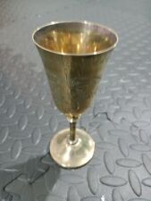 Brass chalice goblet for sale  FRODSHAM