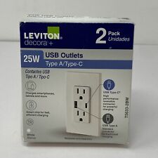 Leviton decora usb for sale  Pelzer