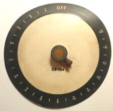 RUEDA DE INFORMACIÓN DE PLÁSTICO ZENITH 3 Y 1/2" con MONTAJE DE LATÓN: 26-154 - sin grietas segunda mano  Embacar hacia Argentina