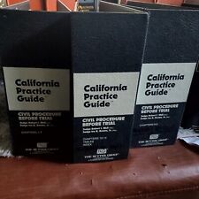 Guía de práctica de California - procedimiento civil antes del juicio (conjunto completo) segunda mano  Embacar hacia Argentina