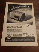 Vintage pubblicita radio usato  Parma