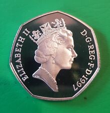 1997 proof 50p for sale  WESTON-SUPER-MARE