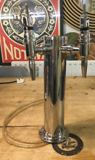 Twin / Double head Draught Beer Tower - Stout / Nitro Coffee Taps, used for sale  Shipping to South Africa