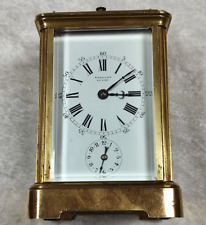 BREGUET CARRIAGE CLOCK WITH ALARM AND REPEATER STRIKE HOURS & HALF HOURS for sale  Shipping to South Africa